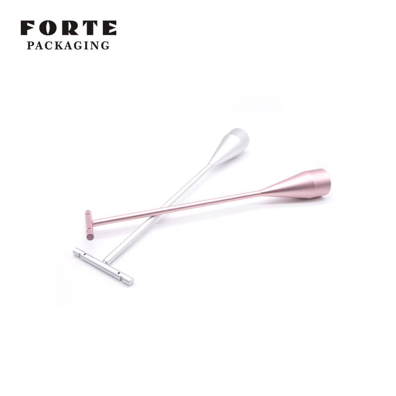 FORTE drop shape metal jewelry display stand rose gold sliver earring showing stand